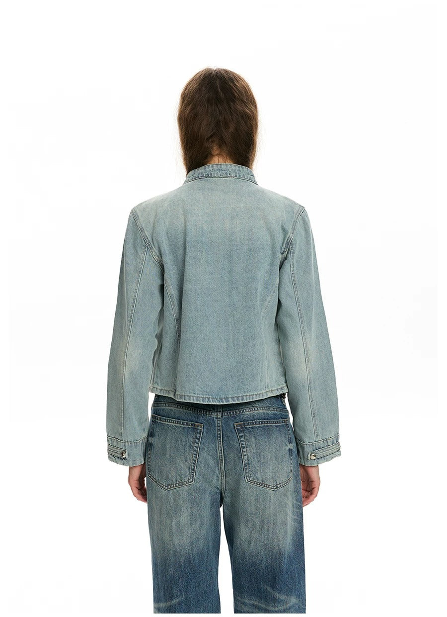 Napoleon Double-Breasted Denim Jacket