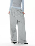 Studded Relaxed Wide-Leg Sweatpants